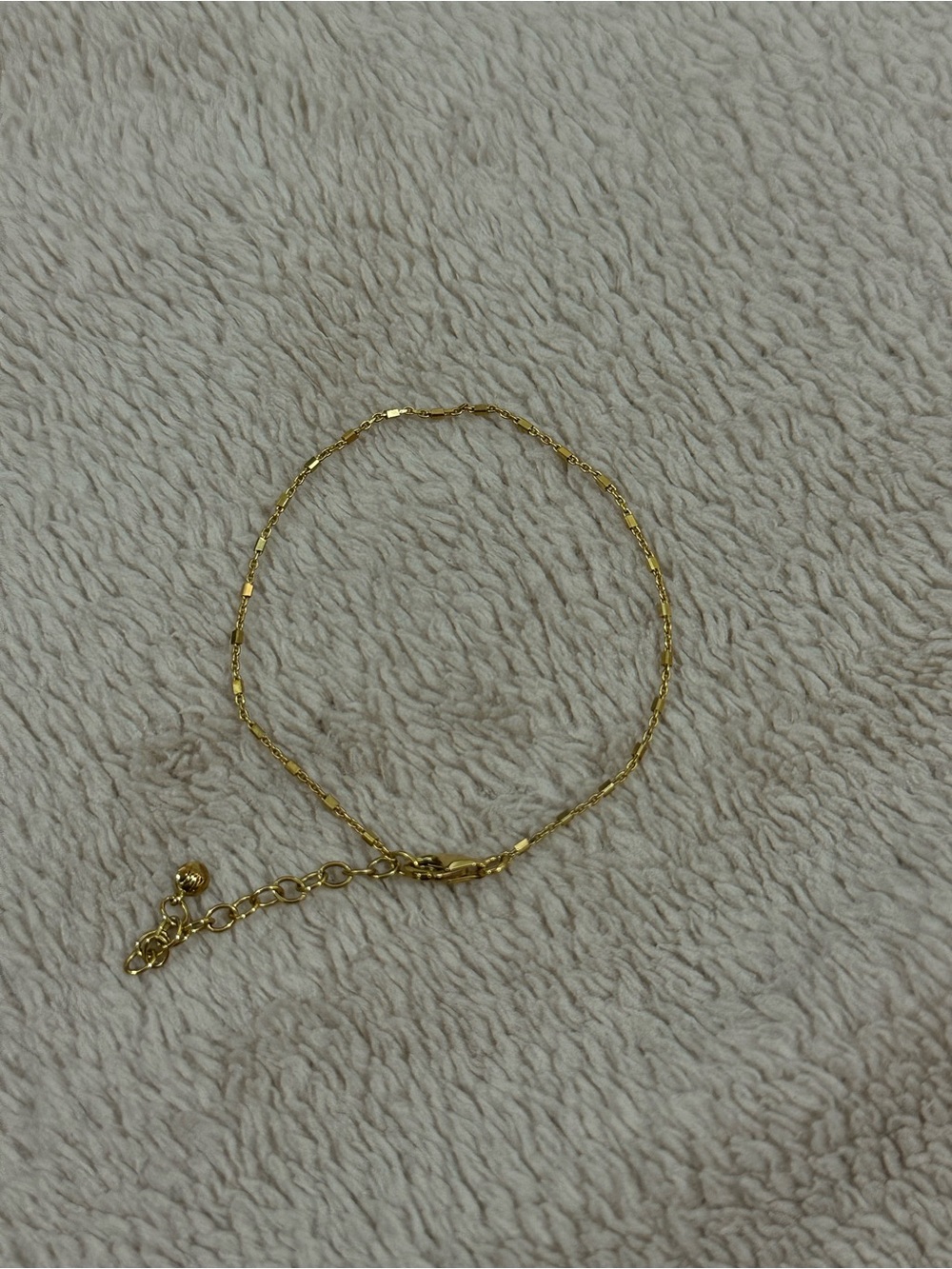 Gold Chain Anklet – Elegant Women's Jewelry